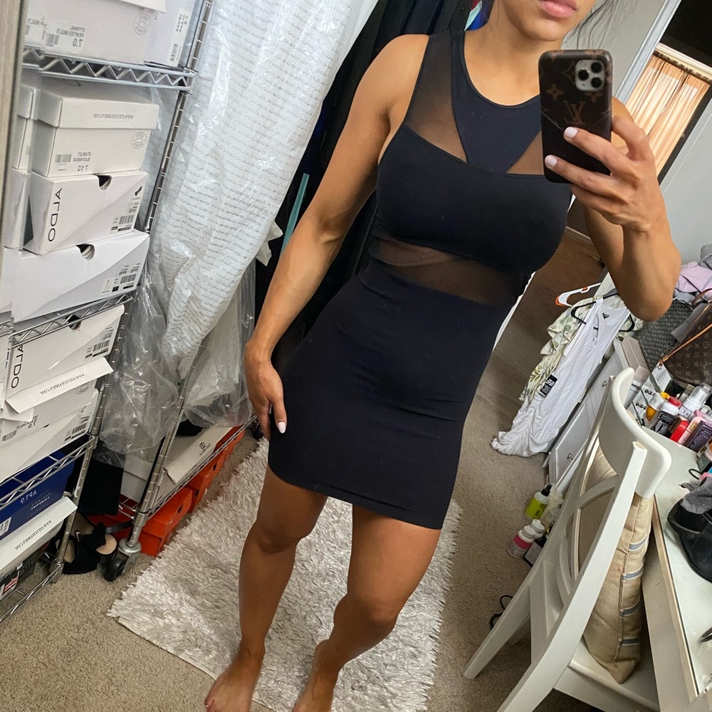 Mesh Bebe dress